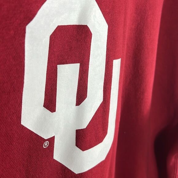 🏈 Vintage OKLAHOMA SOONERS Nike Pullover Hoodie Sweatshirt Men Sz XL - PERFECT - Picture 7 of 10